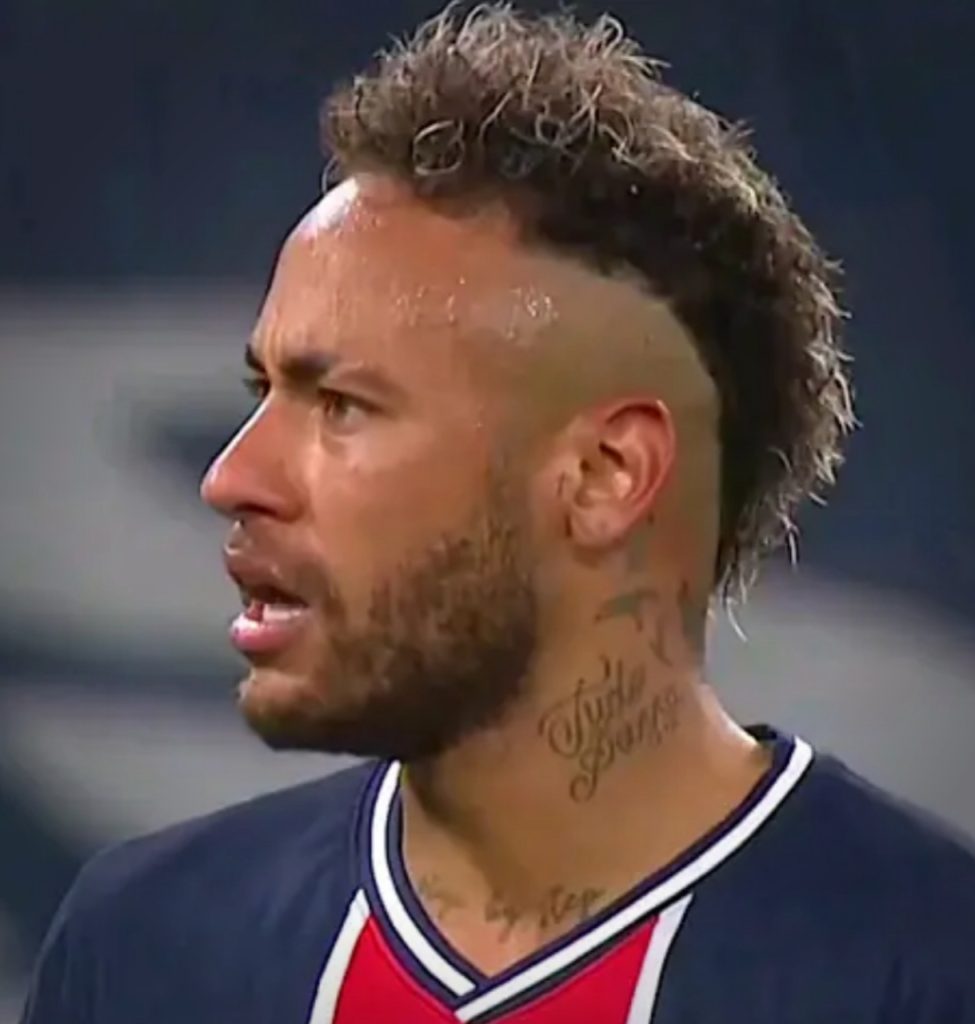 نيمار وزوجته واولاده 