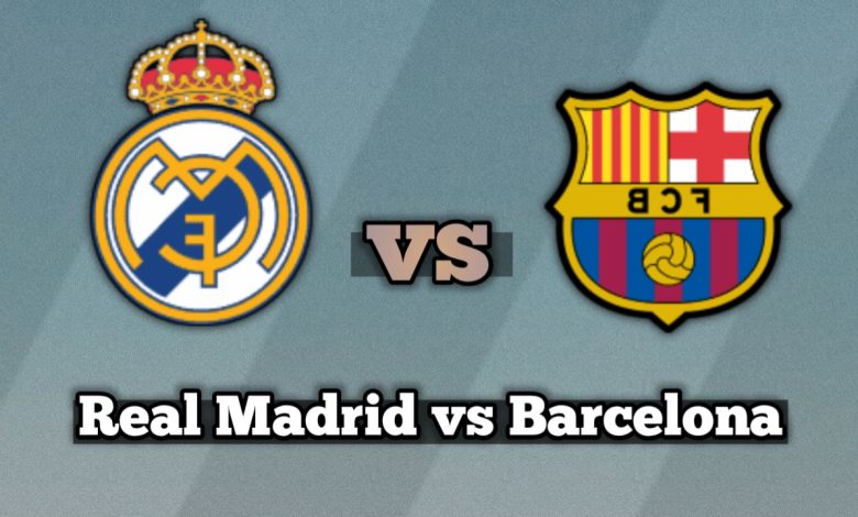 real madrid vs fc barcelona lineups 26 October