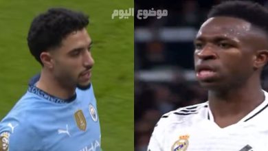 تشكيلة ريال مدريد ضد مانشستر سيتي 19 فبراير 2025